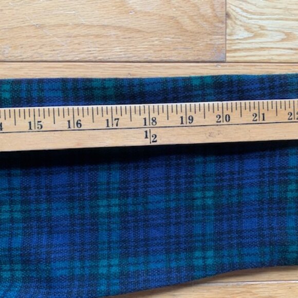 Vintage Cricket Lane Plaid Blazer Jacket | Made in USA | Blackwatch Tartan - Picture 7 of 9